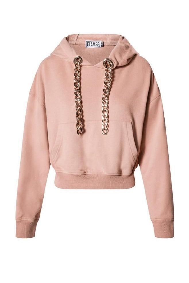 SUDADERA CHAIN ROSA Fashion Adictas