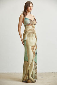 MAXI VESTIDO VENUS BOTTICELLI