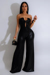 JUMPSUIT METALICO SERPIENTE NEGRO