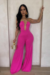 JUMPSUIT SERPIENTE GOLD ROSA